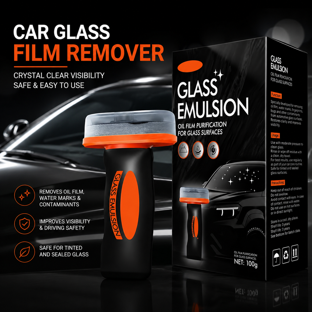 Klarivex™ Car Glass Oil Film Remover - Crystal-Clear Visibility in 60 Seconds