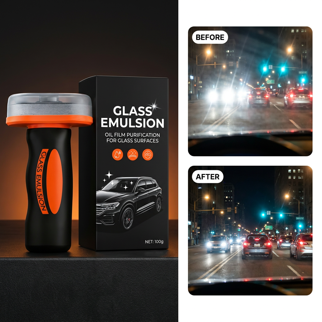 Klarivex™ Car Glass Oil Film Remover - Crystal-Clear Visibility in 60 Seconds