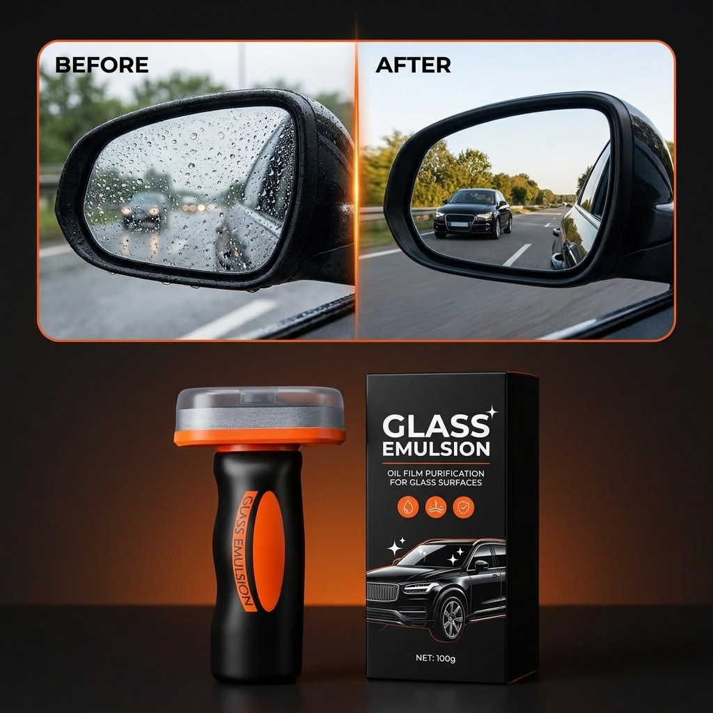 Klarivex™ Car Glass Oil Film Remover - Crystal-Clear Visibility in 60 Seconds